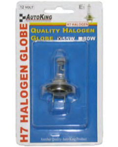 AUTO KING H7-55BP GLOBE HALOGEN H7 55 WATT