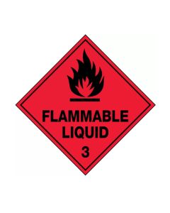 270X270MM - METAL - FLAMMABLE LIQUID 3