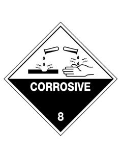 270X270MM - POLY - CORROSIVE 8