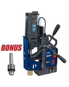 HOLEMAKER HMPRO40  PRO40 MAGNETIC BASE DRILL, CAP: 40MM DIA X 52MM - GRUB SCREW