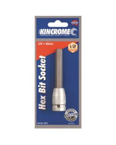 KINCROME HS12 HEX BIT SOCKET 3/8'' 1/2'' DRIVE