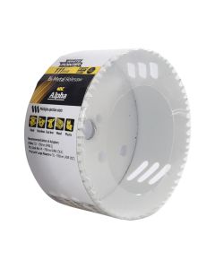 ALPHA HSV111B 111MM BI-METAL HOLESAW WRAPPED