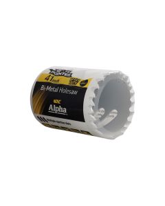 ALPHA HSV41B 41MM BI-METAL HOLESAW WRAPPED