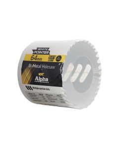 ALPHA HSV64B 64MM BI-METAL HOLESAW WRAPPED