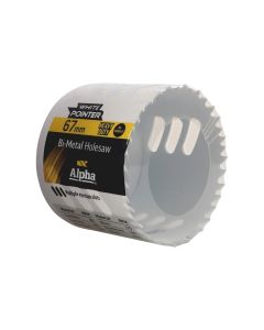ALPHA HSV67B 67MM BI-METAL HOLESAW WRAPPED