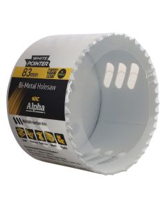 ALPHA HSV83B 83MM BI-METAL HOLESAW WRAPPED