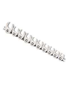 KINCROME K030007 10P CROW FOOT SPANNER SET M3/8D