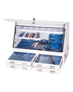 KINCROME K1259W UPRIGHT TRUCK BOX TOOL KIT 232 PIECE 1/4, 3/8 & 1/2'' DRIVE