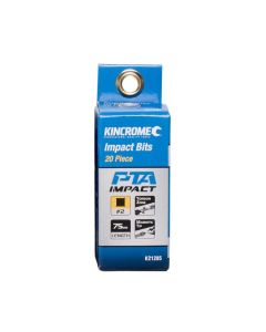 KINCROME K21285 SQUARE #2 IMPACT BIT 75MM 20 PIECE