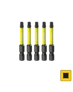 KINCROME K21295 SQUARE #3 IMPACT BIT 50MM 5 PIECE