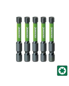 KINCROME K21371 TORX T10 IMPACT BIT 50MM 5 PIECE