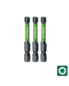 KINCROME K21405 TORX T25 IMPACT BIT 50MM 3 PIECE