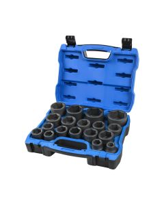 KINCROME K28242 IMPACT SOCKET SET 3/4'' DR METRIC 18 PIECE