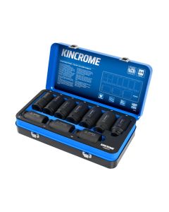 KINCROME K28244 IMPACT DEEP SOCKET SET 3/4'' METRIC 10 PIECE