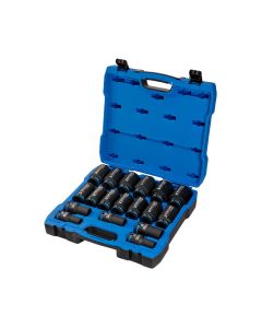 KINCROME K28246 IMPACT DEEP SOCKET SET 3/4'' METRIC 18 PIECE