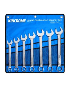 KINCROME K3021 JUMBO COMBINATION SPANNER SET 7 PIECE