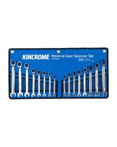 KINCROME K3023 COMBINATION GEAR SPANNER SET 16 PIECE