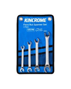 KINCROME K3062 FLARE NUT SPANNER SET 4 PIECE