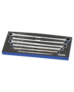 KINCROME K3065 DOUBLE RING SPANNER SET 0 DEGREE OFFSET 6 PIECE