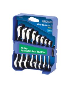 KINCROME K3802 COMBINATION STUBBY GEAR SPANNER SET 8 PIECE