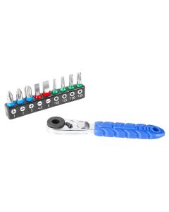 KINCROME K5014 MINI RATCHET BIT SET 10 PIECE