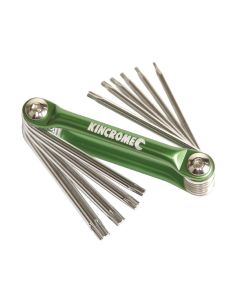 KINCROME K5149 FOLDING TORX KEY SET 10 PIECE