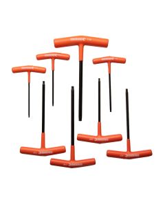 KINCROME K5284 8PCE T/HDL HEX KEY SET-T.PROOF