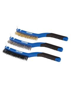 KINCROME K6370 WIRE BRUSH SET LARGE 3 PIECE