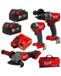 MILWAUKEE M18FPP3A3502B M18 FUEL 3 PIECE POWER PACK KIT