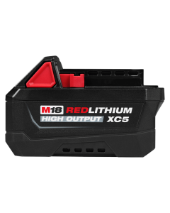 MILWAUKEE M18HB5 M18 REDLITHIUM HIGH OUTPUT XC5 BATTERY