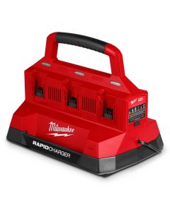 MILWAUKEE M18PC6 M18 6 BAY PACKOUT RAPID CHARGER TOOL ONLY