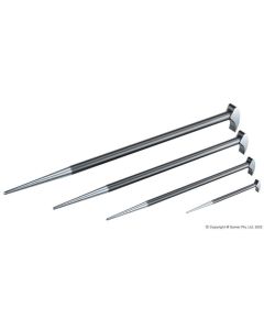 MICHAEL PRO MP009105 4 PIECE ROLL HEAD PRY BAR SET (6", 12", 16" & 20")