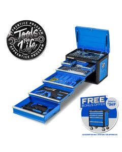 KINCROME P1705 EVOLUTION TOOL CHEST 207 PIECE 7 DRAWER DEEP 1/4, 3/8 & 1/2''