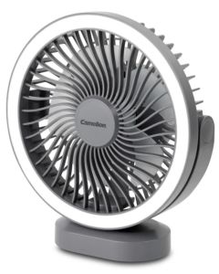 CAMELION RECHARGEABLE MINI FAN WITH LIGHT