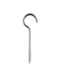 ROUND SCREW HOOK ZP 87MM PK2