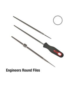 TOLEDO 10RD02CD FILE ROUND 250MM 2ND CUT CD