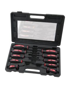 SUPATOOL S050005 'GO THROUGH' SCREWDRIVER SET 10 PIECE
