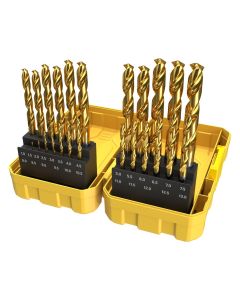 ALPHA SM25TP GOLD SERIES METRIC TUFFBOX PRO DRILL SET 25PCE
