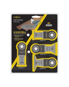 ALPHA STH4SL STARLOCK 4 PIECE MULTI-TOOL BLADE SET