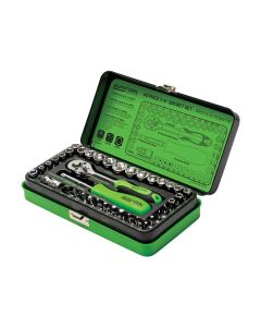 STP STP2040 SOCKET SET 40 PIECE 1/4'' DRIVE - METRIC & IMPERIAL
