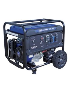 ITM TM510-5500 6.8KVA GENERATOR PETROL, 5500W PEAK ELECTRIC START