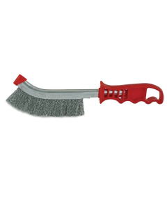 ITM TM7040-002 HAND BRUSH SCRATCH, PLASTIC HANDLE, STAINLESS STEEL WIRE