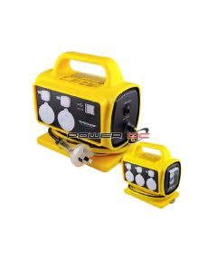 ULTRACHARGE UR100/5RU 10A RCD SAFETY POWER BLOCK W/USB PORTS